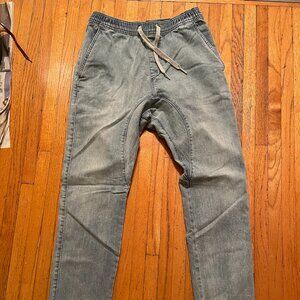 Zanerobe Sureshot Joggers 32 Denim (New with Tags)